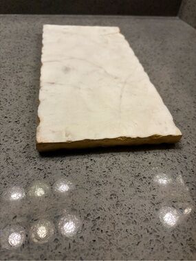 INA KI Natural Marble Cheese/Serving Board with Golden Foiling.